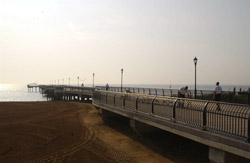 The Pier at Midland Beach, September 20, 2003.  Photo: Malcolm Pinckney